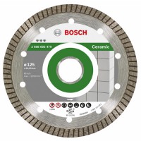 BOSCH Best for Ceramic Extra Clean Turbo dimanta griešanas disks 125x1,4 mm