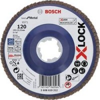 BOSCH X-LOCK Best for Metal ziedlapu disks 125 mm K120