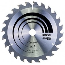 BOSCH OptilineWood zāģa disks 190x2,6 mm T24
