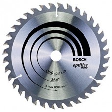 BOSCH OptilineWood zāģa disks 190x2,6x20 mm T36