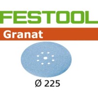  FESTOOL smilšpapīrs Granat (PLANEX) STF-D225 / 9-P120-GR / 25