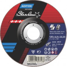  NORTON STARLINE slīpripas 125x6 mm