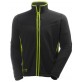Helly Hansen Magni vilnas flīsa melna / laima XL