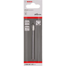 BOSCH 6 x 80 mm flīžu keramiskais urbis CYL-9