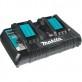 Makita DC18RD divkāršs lādētājs Makita DC18RD divkāršs lādētājs