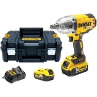 DeWALT DCF899P2 trieciena uzgriežņu atslēga 2x5 Ah DeWALT DCF899P2 trieciena uzgriežņu atslēga 2x5 Ah