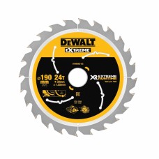 DeWALT ripzāģa disks kokam 190 mm T24