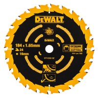 DEWALT ripzāģa disks kokam 184 mm T24