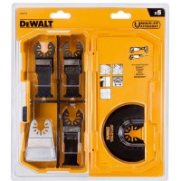 DeWALT komplekts Multitool 20701x2+20704+20714+20711