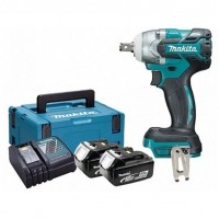  Makita DTW285RTJ triecienskrūvgriezis 2x5 Ah