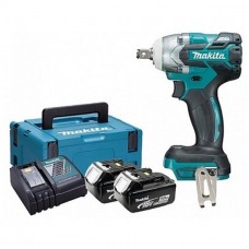  Makita DTW285RTJ triecienskrūvgriezis 2x5 Ah