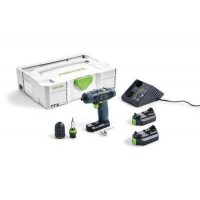 FESTOOL TXS Li 2.6 SET urbis - skrūvgriezis 2x2,6 Ah