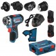 BOSCH GSR 12V-15 FC akumulatora urbis - skrūvgriezis 2x2 Ah