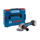 BOSCH  GWX 18V-10 PC kampinis šlifuoklis X-LOCK SOLO L-Boxx