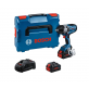 BOSCH GDS 18V-1000 smūginis veržliasukis 2x8 Ah ProCore L-Boxx