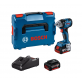BOSCH GDS 18V-330 HC smūginis veržliasukis 2x5 Ah L-Boxx