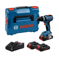 BOSCH GSB 18V-65 trieciena skrūvgriezis - urbjmašīna 2x4 Ah ProCORE L-Boxx