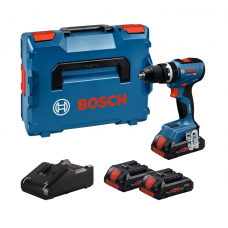 BOSCH GSB 18V-65 trieciena skrūvgriezis - urbjmašīna 2x4 Ah ProCORE L-Boxx