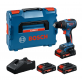 BOSCH EXPERT EXSR18V-90 gręžtuvas - suktuvas 3x4 Ah L-Boxx