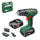 BOSCH EasyDrill 18V-40 gręžtuvas - suktuvas 2x2 Ah