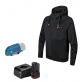 BOSCH GHH 12+18V XA šildomas džemperis L 1x2 Ah