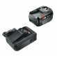BOSCH PBA 18V + AL18V-44 rinkinys 1x4 Ah BOSCH PBA 18V + AL18V-44 rinkinys 1x4 Ah