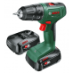 BOSCH EasyDrill 18V-40 gręžtuvas - suktuvas 2x2 Ah
