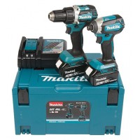 Makita DLX2189TJ instrumentu komplekts 2x5 Ah