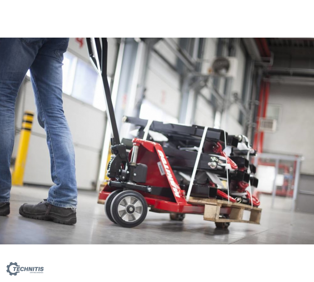 MANITOU 947546 palešu rati ar neilona riteņiem