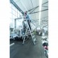 ZARGES ZAP Safemaster S kāpnes ar platformu 1,04 m