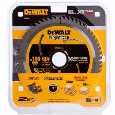 DeWALT 60T Extreme ripzāģa disks 190 x 30 mm