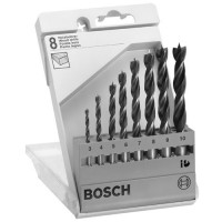  BOSCH urbju komplekts kokam 3-10 mm (8 gab.)