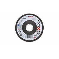 BOSCH X-LOCK Best for Metal ziedlapu disks 125 mm K60 Lenktas.