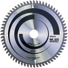 BOSCH MultiMaterial zāģa disks 230x2,4 mm T64