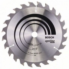 BOSCH OptilineWood disks 184x2.6 mm T24