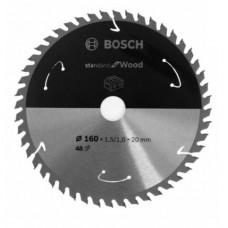 BOSCH Standard for Wood ripzāģa disks 160x1,5 mm T48