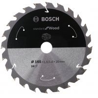 BOSCH Standard for Wood ripzāģa disks 165x1,5 mm T36