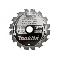  Makita  disks kokam 136x1,5 mm T16