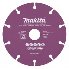  Makita dimanta disks tēraudam 125x1,3 mm