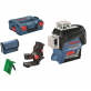 BOSCH GLL 3-80 CG Līniju lāzers + BM 1 L-boxx SOLO BOSCH GLL 3-80 CG Līniju lāzers + BM 1 L-boxx SOLO
