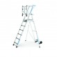 ZARGES ZAP Safemaster Max S kāpnes ar platformu 2,48 m ZARGES ZAP Safemaster Max S kāpnes ar platformu 2,48 m
