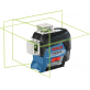 BOSCH GLL 3-80 CG Līniju lāzers + BM 1 L-boxx SOLO BOSCH GLL 3-80 CG Līniju lāzers + BM 1 L-boxx SOLO