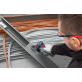 BOSCH GWS 12V-76 v-ec akumulatora slīpmašīna 2 x 3 Ah bat.  
